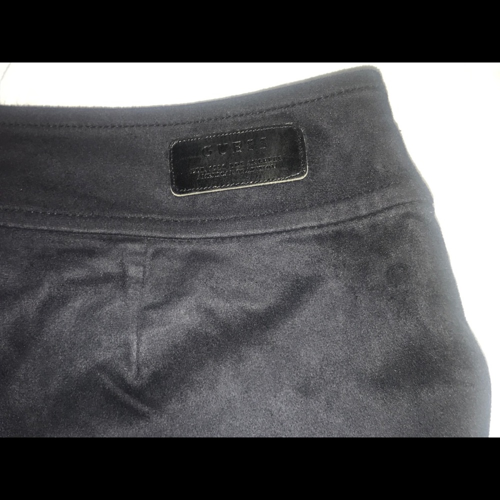 Suede Shorts - image 4